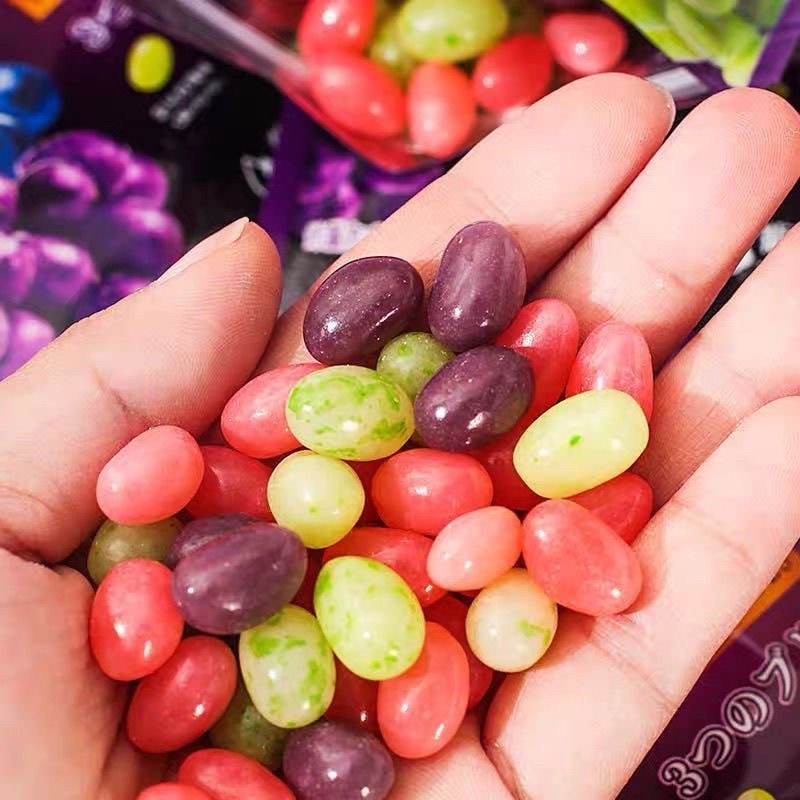 Fruit Grape Jelly Candy 20g*3 Packs
