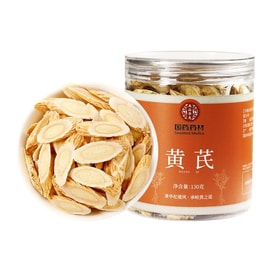 Astragalus membranaceus can be used to make soup, water or tea. It is free of sulfur fumigation and has a strong flavor. It can be steeped all year round and is good for nourishing the body. 130g per