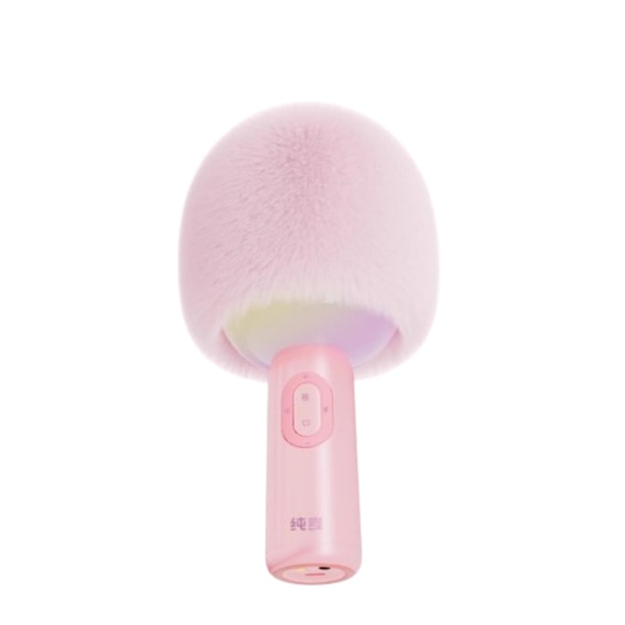 Wireless Microphone with Built-in Speaker for Home Karaoke, Bluetooth-Enabled for Mobile Phones, Family KTV, Birthday Gift - M7 Pink, Single Unit