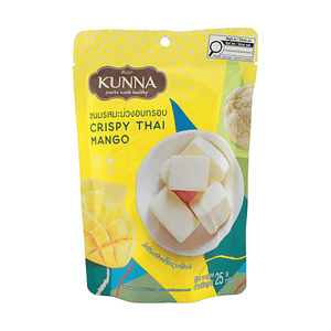 泰國KUNNA脆皮芒果乾25g【泰國進口】【純素】【無乳製品】