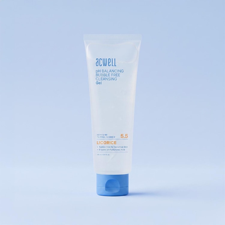 Acwell Ph Balancing Bubble Free Cleansing Gel 160ml, For Sensitive