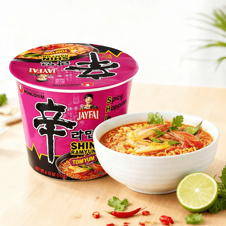 農心ジャパン ジェイファイシンラーメン（韓国インスタントカップ麺