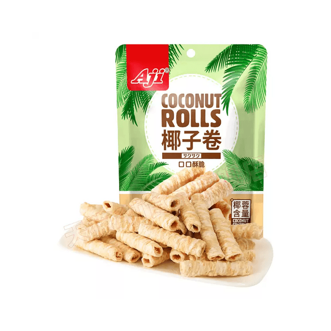 Original Coconut Roll Coconut Crispy Roll Snack Food 150g * 2 Bag