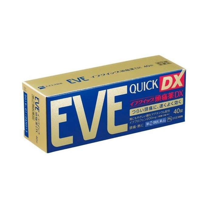 Japan EVE Quick DX 40 Tablets