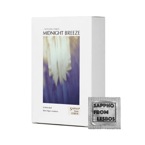 薩福 SAPPHOFROMLESBOS 自然力系列薄暮晚風 透明質酸潤滑成人情趣用品les女用指套 1盒裝(6隻)