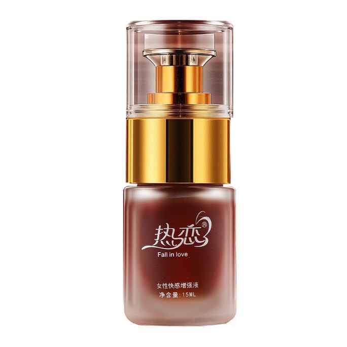 【中國直郵】 謎姬 熱戀 女性快感液15ml 情趣用品高潮精華液敏感爽滑免洗