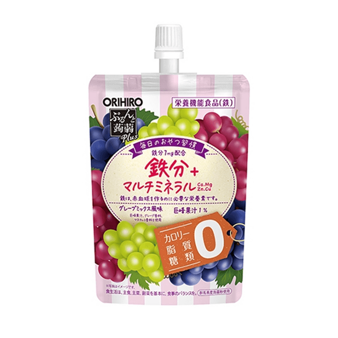 오리히로 곤약 젤리 무설탕 베리맛 130g