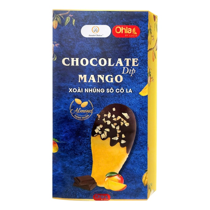 越南 Amazin Choices 香甜牛奶巧克力杏仁芒果干 200g