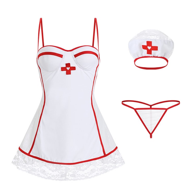 Sexy Dress Lingerie Profession Sexy Nurse Outfit Uniform