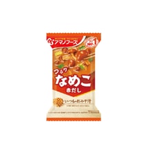 【日本直邮】ASAHI朝日 Amano Foods 蘑菇味增汤 8g