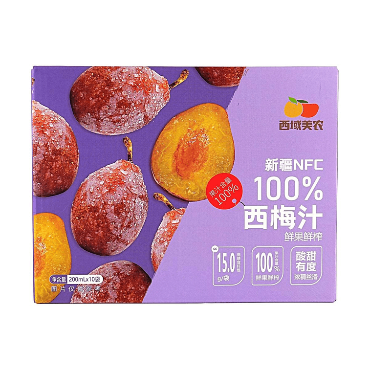 100% NFC 新疆プルーンジュース 6.76液量オンス×10袋 【クリーンで無添加】【高食物繊維】 4