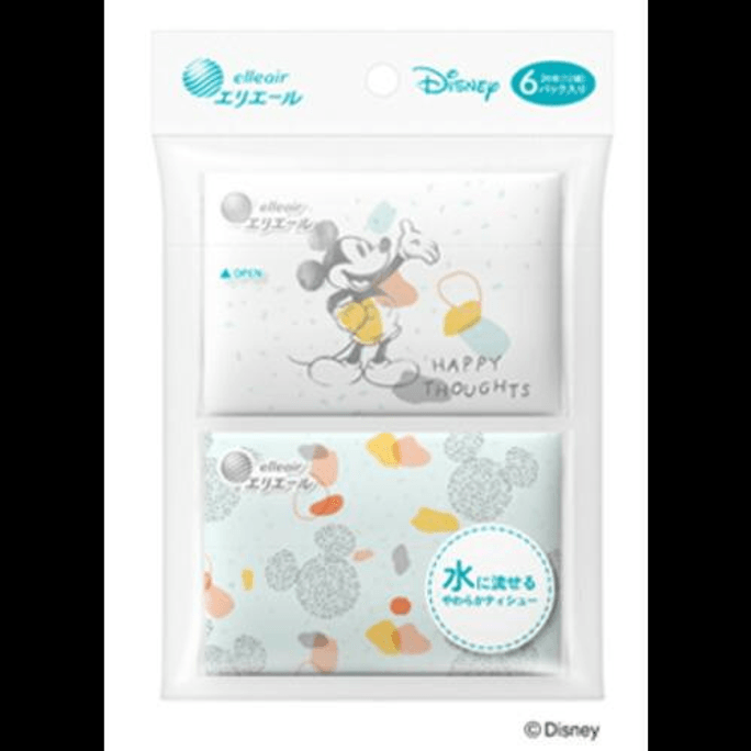 EL Disney Dispensable Pocket Casual 12W 6P