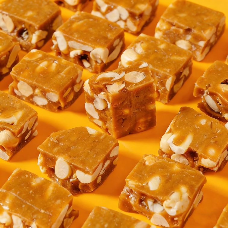 ビビザン シーソルトトフィー ハードキャンディ ピーナッツブリトル スナック 250g [濃厚なミルクの香り、サクサクとした食感と甘さ] [ピーナッツの風味がたっぷり] 3