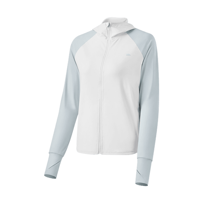 Ice Touch Series Wei Yu Sunscreen Clothing Blue Smoke Gray - 165\/88A (L)