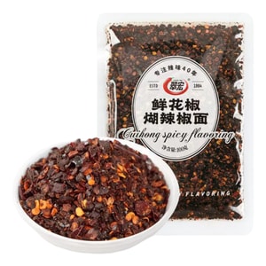 Sichuan dried chili powder for BBQ meat and hot pot dipping sauce [Fresh Sichuan pepper & roasted chili powder] 100g*1 bag