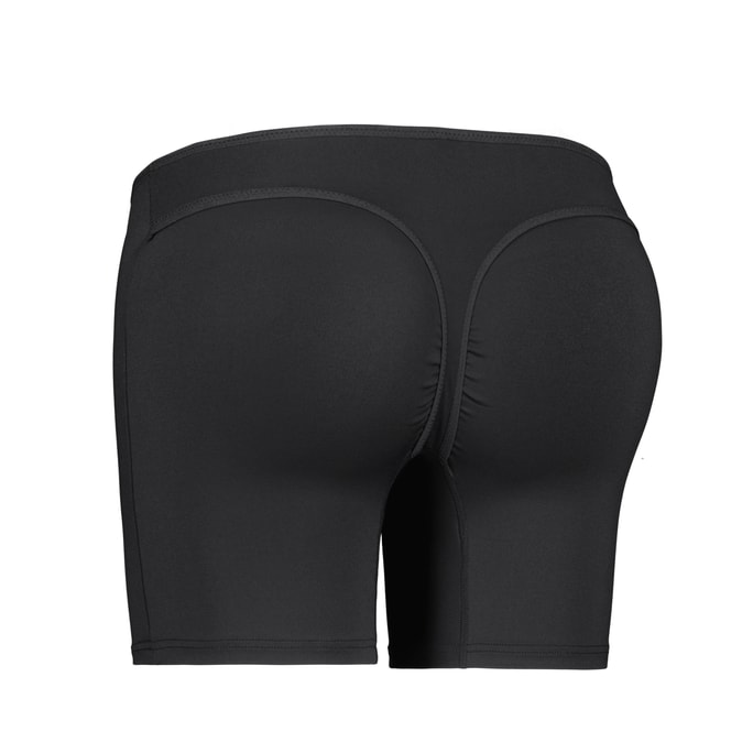 【한국 다이렉트 메일】한국 Kproduct4u 웨인 퍼펙트 핏 복서 브리프: 내부 솔기를 제거하는 여성 속옷 블랙 XL