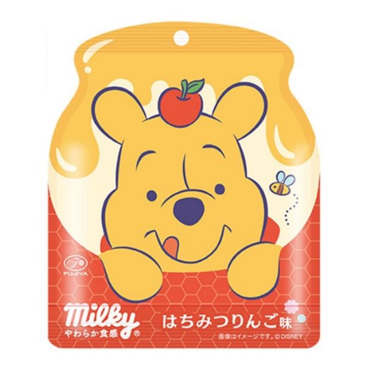 FUJIYA Cute Winnie the Pooh Honey Apple Flavored Milk Candy 32g