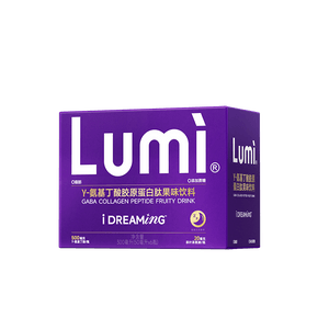 GABA Collagen Peptide Fruit-Flavored Drink: 3000mg Collagen Peptide + 500mg GABA + 20mg L-Theanine 50ml x 6 bottles