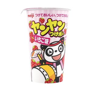 Yan Yan Tsukebo ストロベリー風味 1.69 oz【サクサクビスケットスティック】【楽しいディップソース】