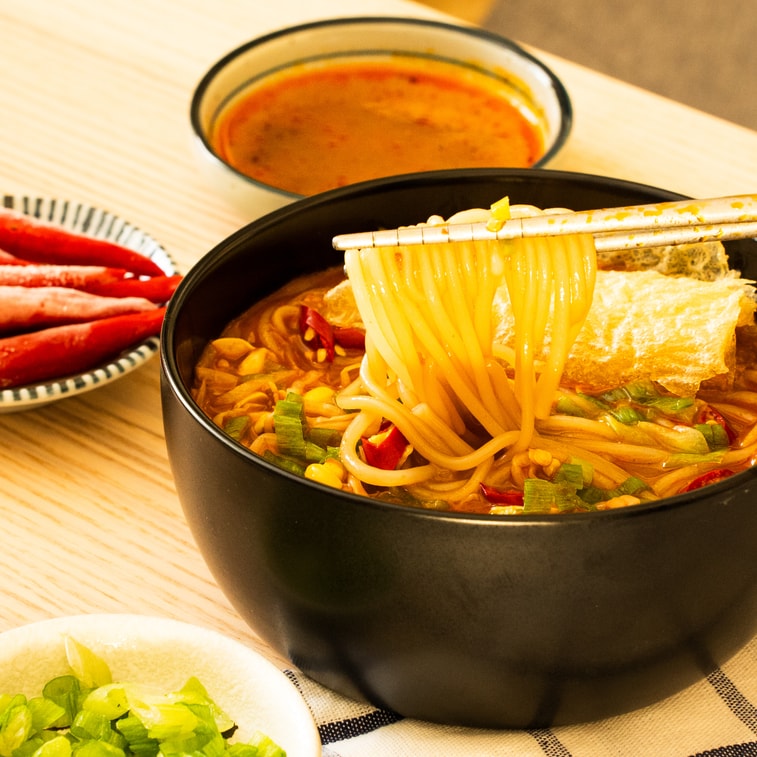 食族人 肥汁米線 方便速食粉絲 251g 附3秒響鈴卷【快手宵夜一人食】 3