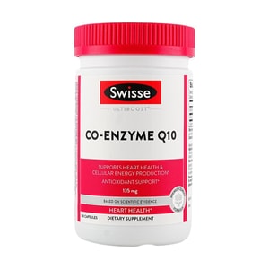 澳洲SWISSE斯维诗 ULTIBOOST 辅酶Q10软胶囊 180粒 供养心肌 心添活力 0激素 每日1粒