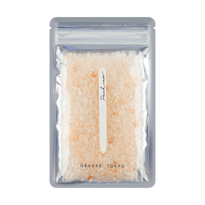 Aroma Bath Salt - Therapeutic Essential Bathing Powder  #Peach Rose  2.11oz