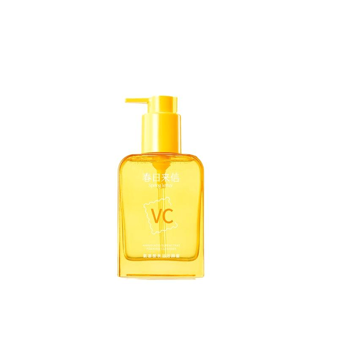 【中国直邮】春日来信VC氨基酸洁颜蜜洁面洗面奶温和卸妆补水保湿洗卸合一150ml*1瓶