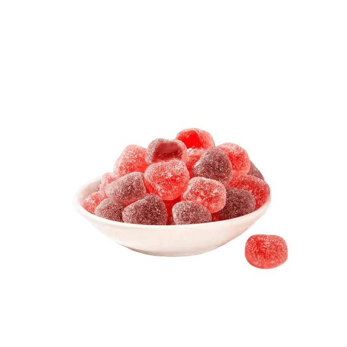 Vitamin C Bursting Soft Candy Strawberry Flavor Juice Gummies in Tin Box, 128g*1 Box