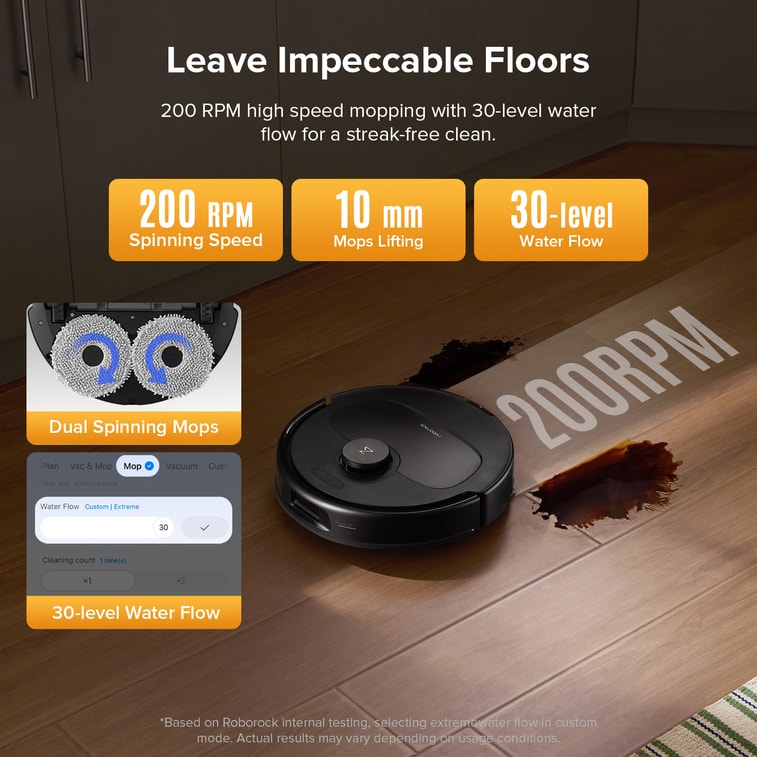 CQV 35S Robot Vacuum and Mop 10000Pa Powerful Suction Self Emptying & Refilling  7