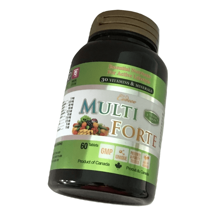 캐나다 CODECO 고급 종합비타민정 60정 3