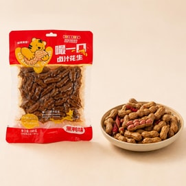 可汁可滋 卤汁花生 黑鸭味 188g【下酒小食】【超级好吃 超级推荐!!】