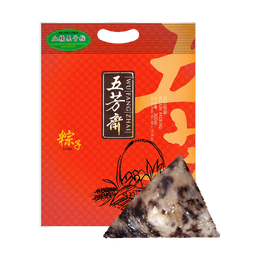 Zongzi Purple Rice Dumpling with Chestnut 10.58 oz