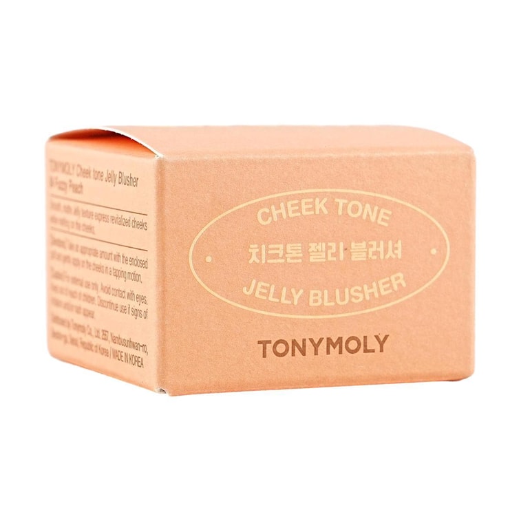 치크 톤 젤리 블러셔, 퍼프 포함, 0.12온스 #04 퍼지 피치 7