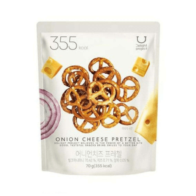 Delight Project Onion Cheese Pretzels 70g