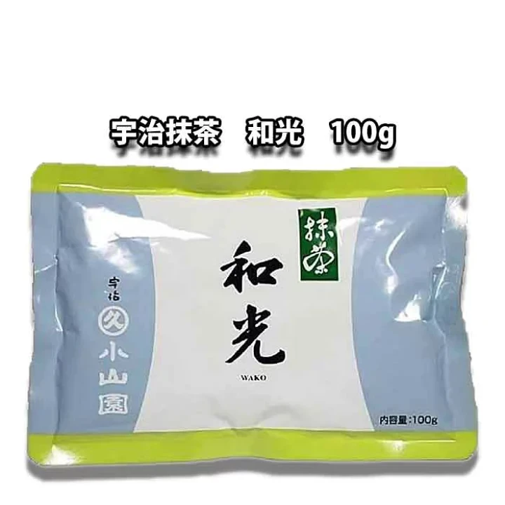 日本直邮】 日本丸久小山园宇治和光抹茶粉无糖烘焙甜品冲饮100g袋装- 亚米
