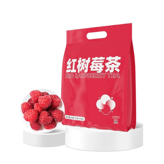 【中國直郵】盈康藥業紅樹莓茶花草茶果茶洛神花玫瑰白桃丁泡水喝養生花茶包女60g*1袋