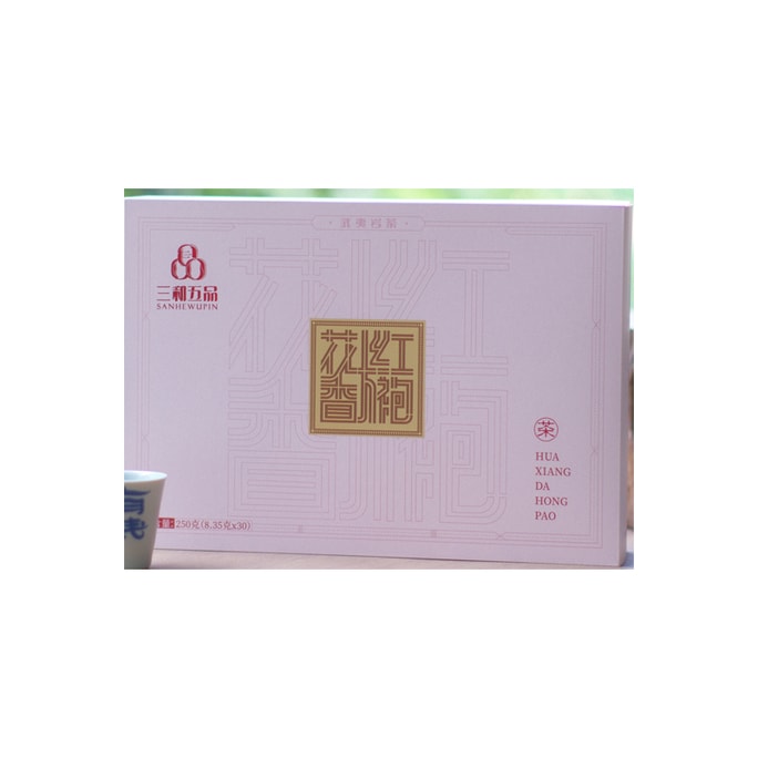 Sanhewupin 中国武夷岩茶・花大紅包 250g 袋ギフトボックス