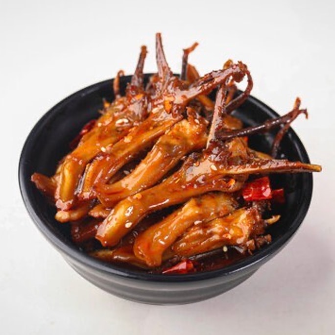 (July Sichuan flavor) Spicy braised duck tongue (produced in the United States)