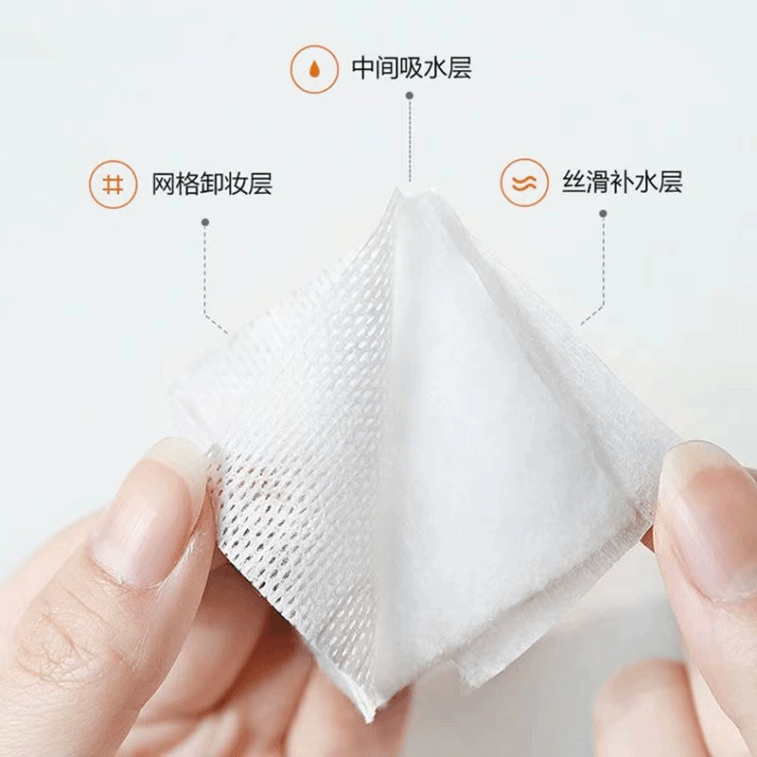  尚官 化妝棉卸妝棉片用臉部眼部純棉拉伸濕敷專1袋 3