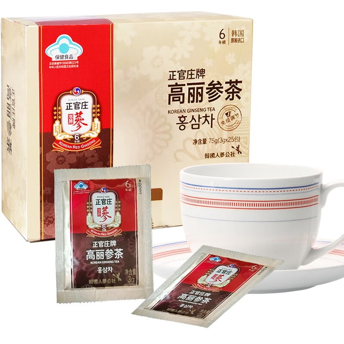 Red ginseng tea  75 g