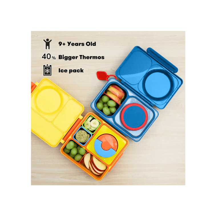 OmieBox ランチボックス（フォークとスプーンセット付き） - コズミックブルー（9歳以上） 10