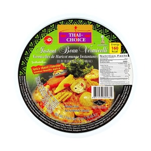 Instant Bean Vermicelli , Spicy Basil Flavor , 1.76 oz