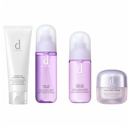 D PROGRAM Vital Act Lotion(125mL)+Emulsion(100mL) + Firming Cream (45g) + Cleanser (120g)