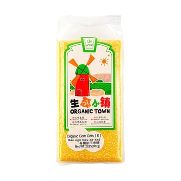 兴龙垦 生态小镇 有机细玉米碴 907g【天然无添加】【USDA认证】