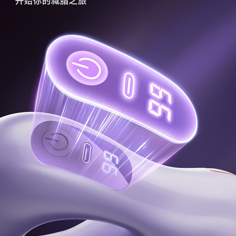 Fat-Burning Machine: Slimming Fascia Ring for Belly Fat Reduction Lazy Person's Workout for Sweat-Inducing Full-Body Fat Loss Purple, One-Piece Design 4