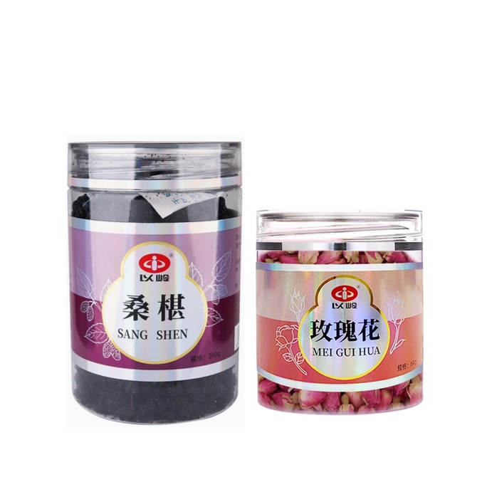 Mulberry 200g*1 + Rose Flower 60g*1