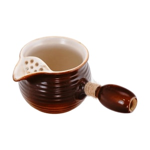 Milk Tea Pot 500ml - Specialized for Fire-Side Tea & Roasted Milk Tea, Heat-Resistant Jar Pot