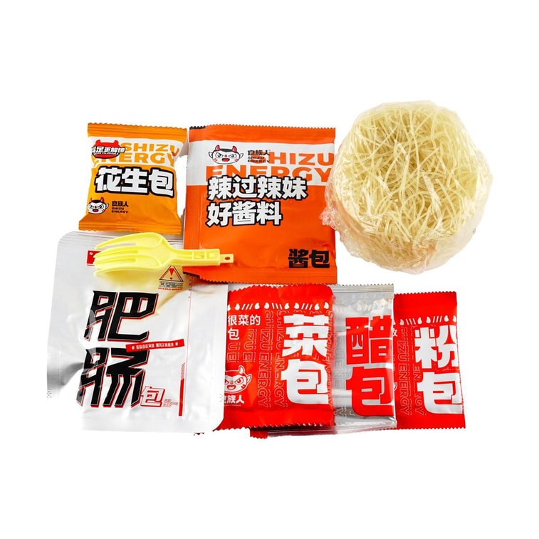 食族人 酸辣肥腸粉 沖泡即食米線 杯裝 145g 4