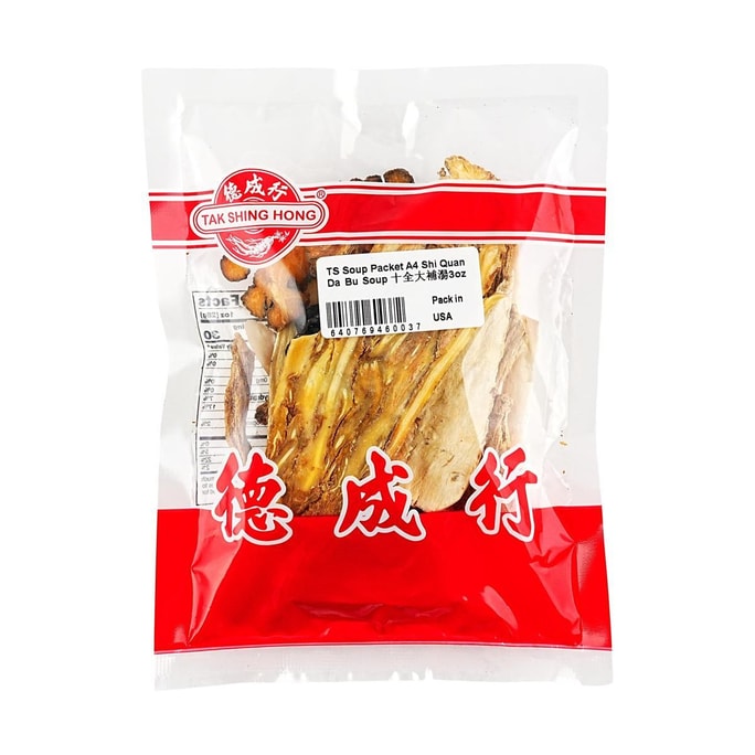 Deshengxing Soup Pack Series, Ten-Treasure Tonifying Soup, 3oz