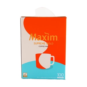 맥심 슈프림 골드 커피 13.5g x 100개